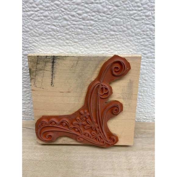 2007 Stampin Up Graphic Wood Mounted Rubber Stamp - Picture 2 of 4